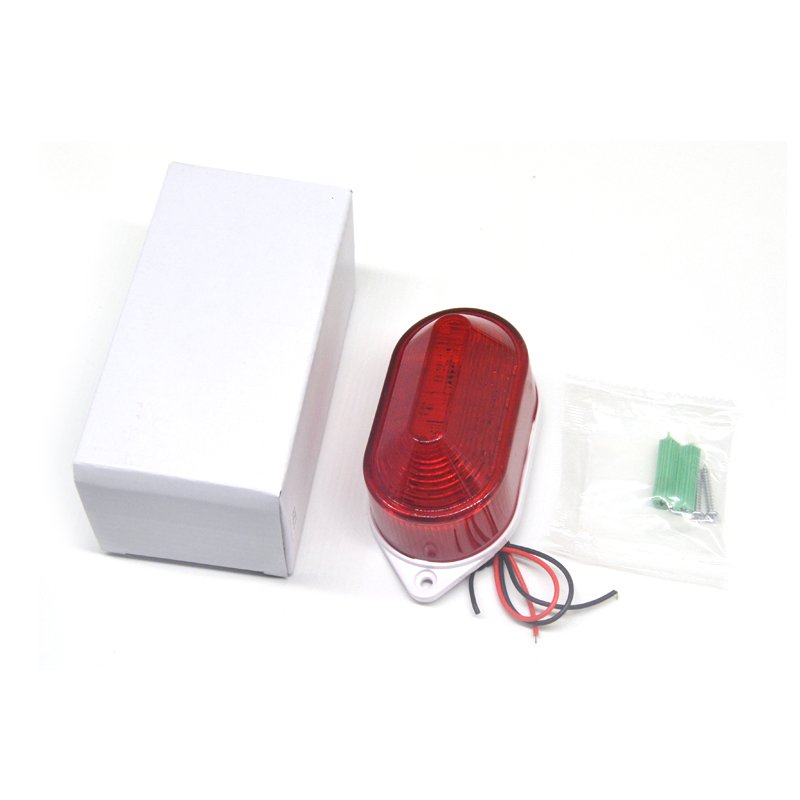 DC 12V 24V AC 110V 220V LED Blinking flash warning light
