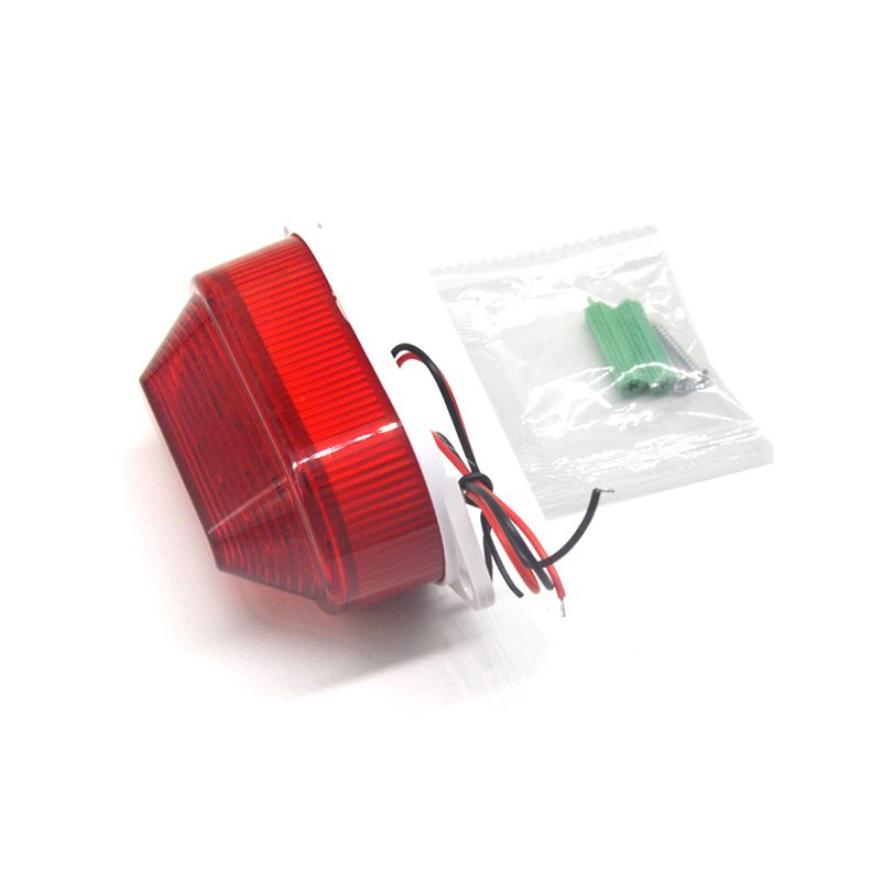 DC 12V 24V AC 110V 220V LED Blinking flash warning light