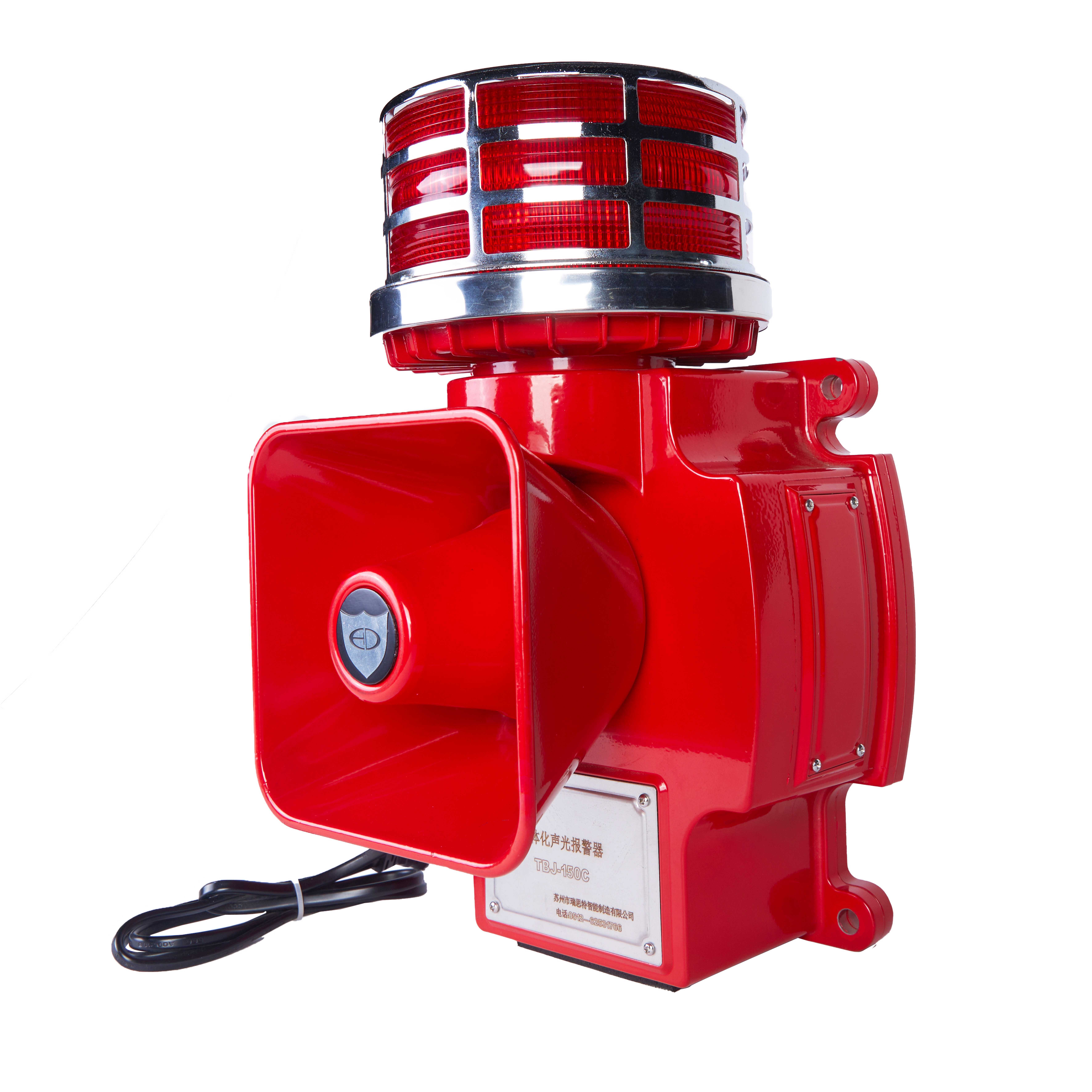 Hot sell Customized mold Alarm system Strobe Siren With Flashing Light Audible And Visual Alarm Annunciator For Safety