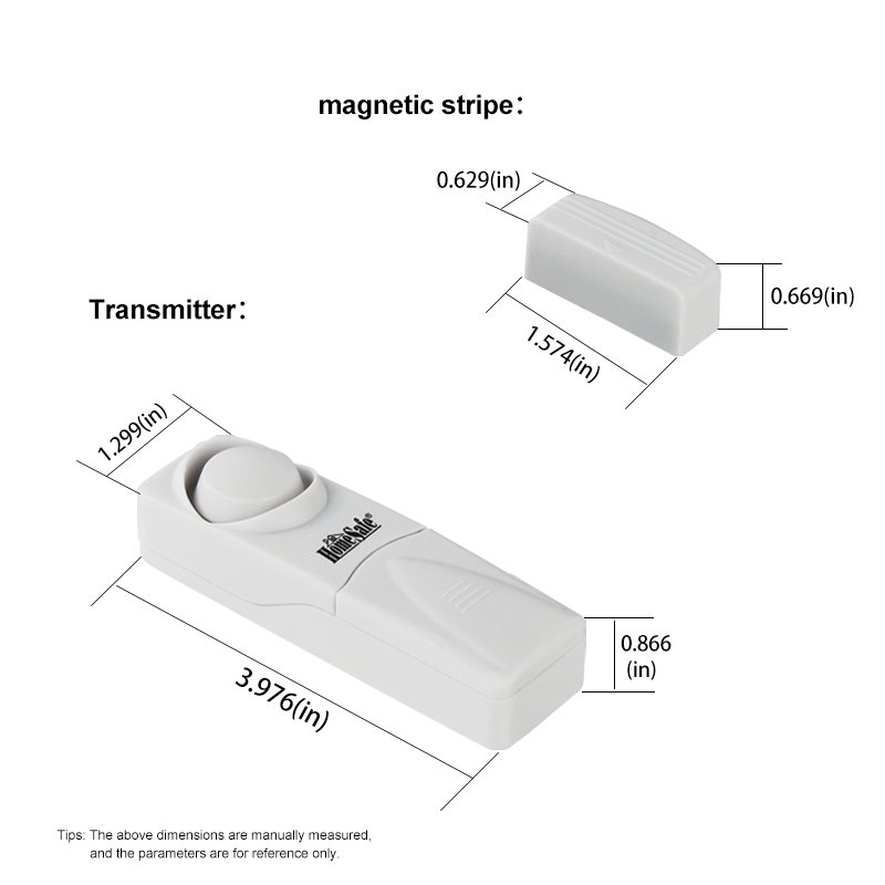 Instant Alarm Precise Identification Magnetic Door Sensor Alarm Retail Security System