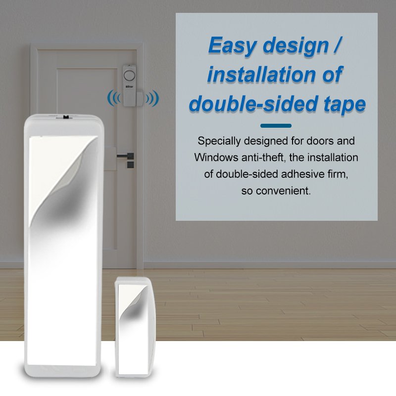 Instant Alarm Precise Identification Magnetic Door Sensor Alarm Retail Security System
