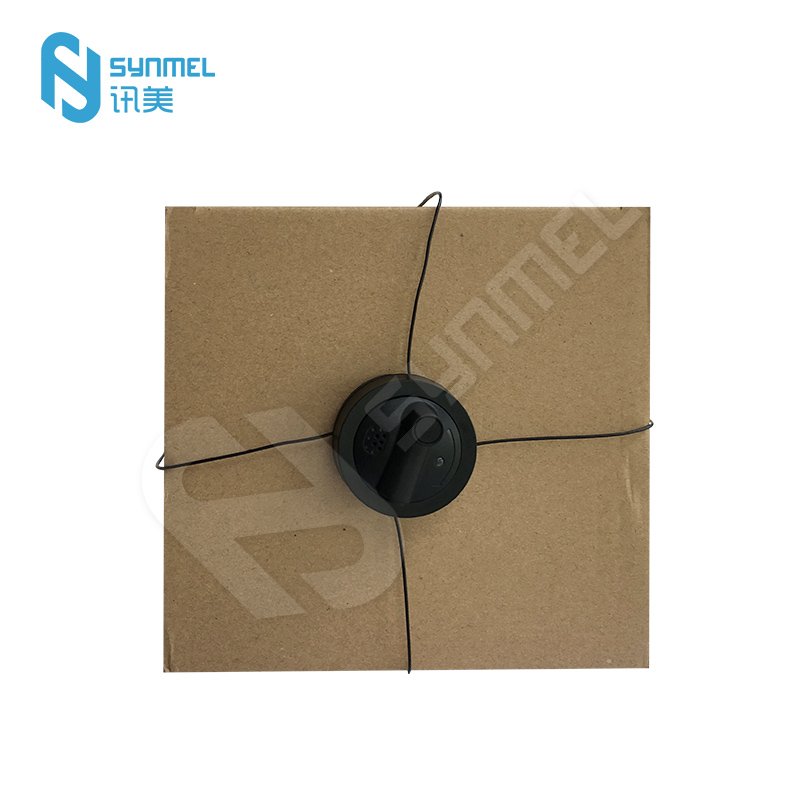 Synmel Retail Security Double Protection AM RF Mini Spider Wrap Alarming Tag for High Value Box Anti Theft Cable length 4*65cm
