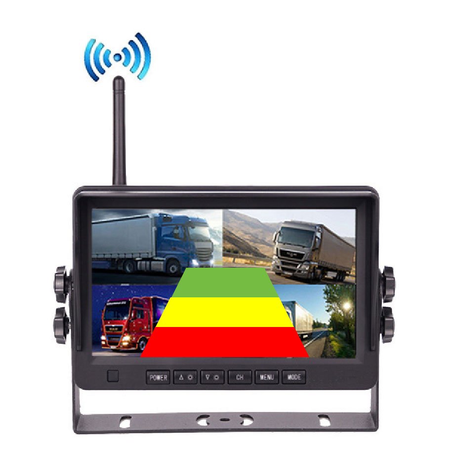 PWAS Millimeter Wave Radar Fleet Management Equipment with Wireless 360 Camera