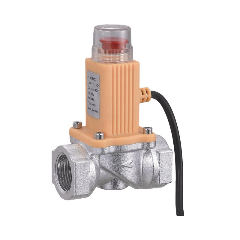 Premium Aluminum Electric Gas Safety Solenoid Valve 1/2 3/4 1 Inch for Natural Gas Shut-Off Alarm Systems