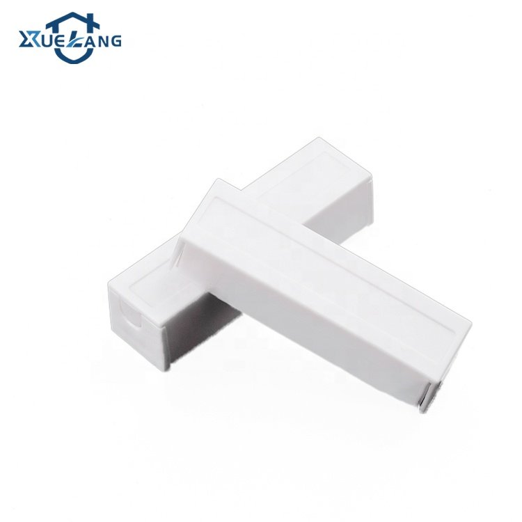 Hot Selling White Color NO/NC Optional Surface Mounted Wired Magnetic Door Contact Sensor For Alarm System
