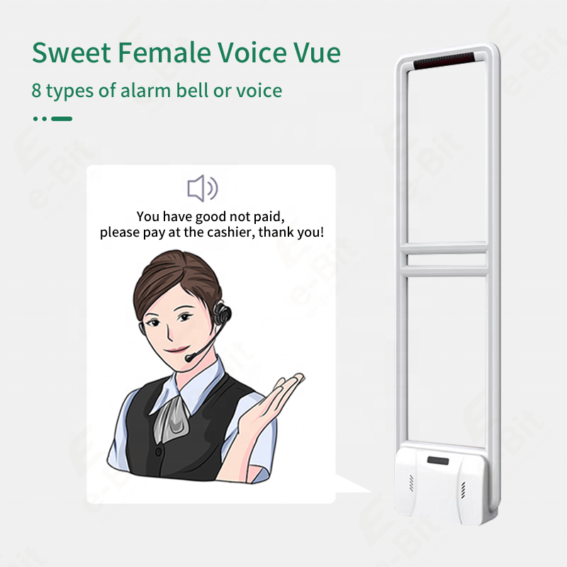 Fashion Anti-theft alarm antenna Factory direct supply e-Bit AM-056C DSP remote control EAS AM detection system With voice cue