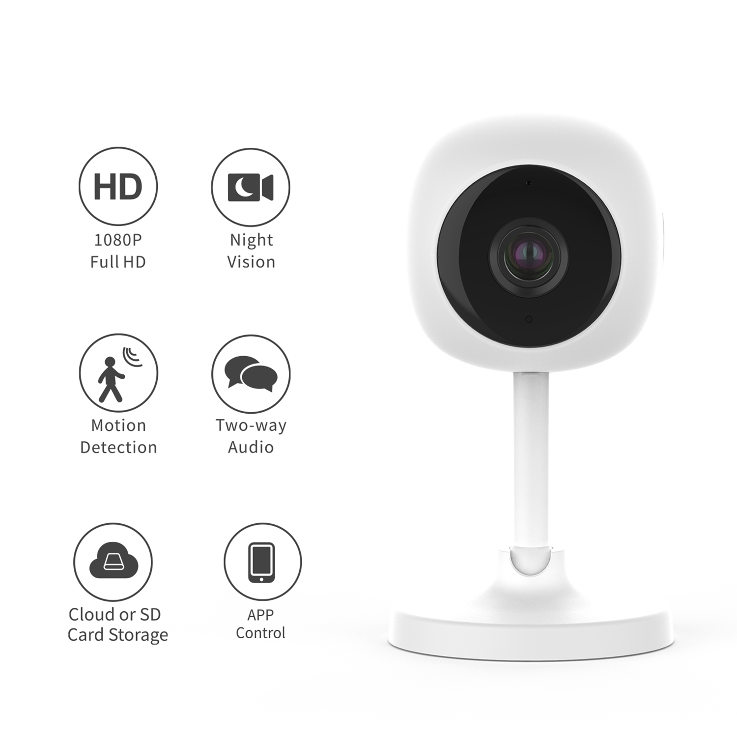 VENZ hot selling smart home security system camera kit smart alarm indoor security alarm system door sensor
