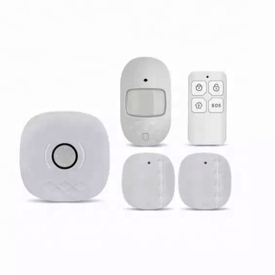 Tuya Smart Home Wifi indoor House Loud Security Alarm Wireless Siren Alarm RF433 Sensor Works With Google Home Alexa