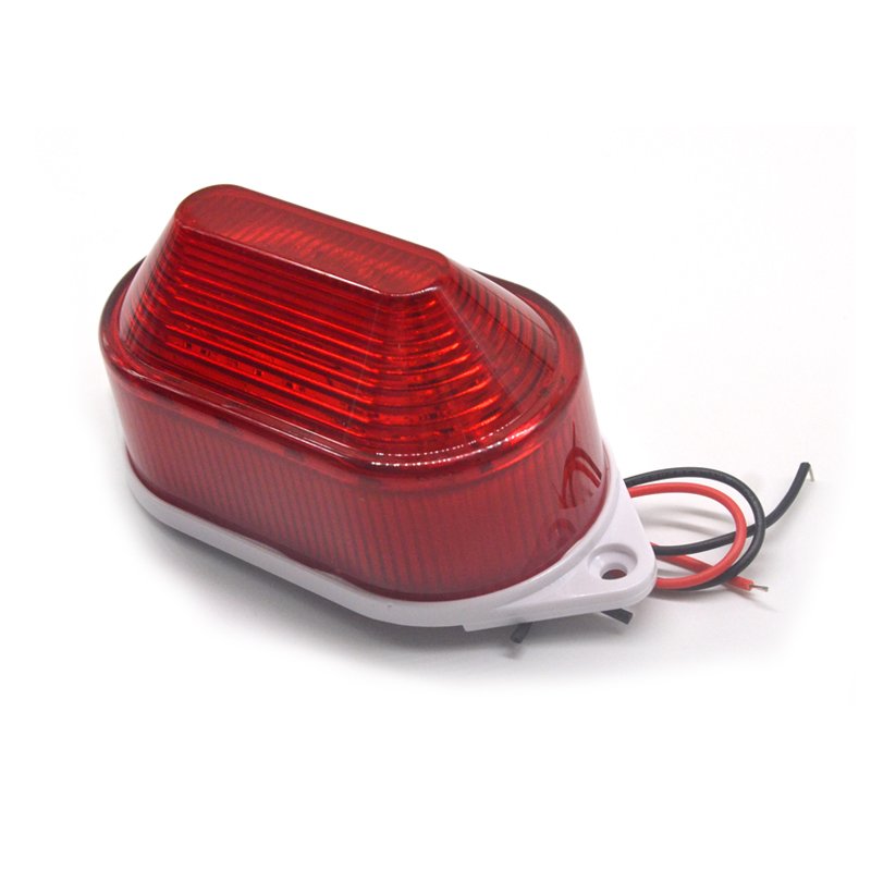 DC 12V 24V AC 110V 220V LED Blinking flash warning light