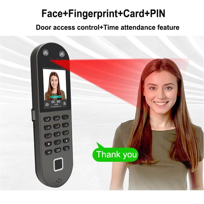 Fingerprint device Face time attendance for door access control terminal