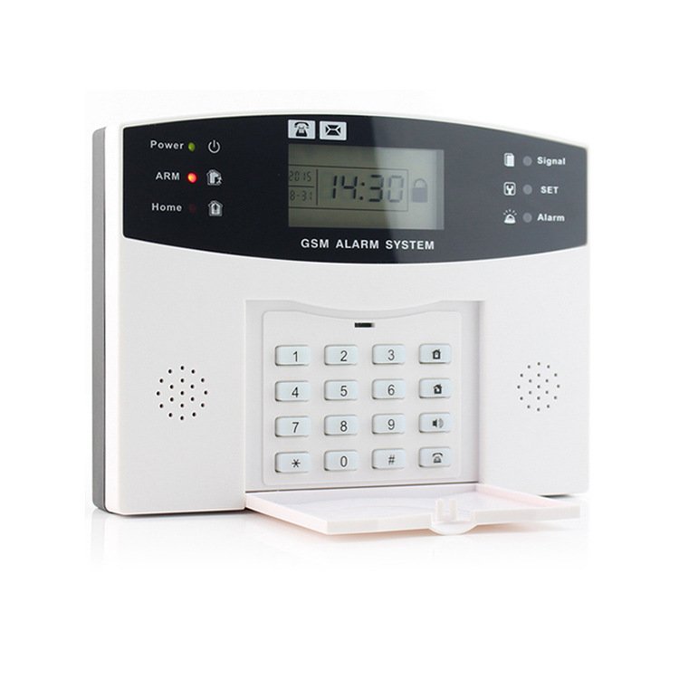GSM emergency calling with panic button SMS alert alarm system wireless home security