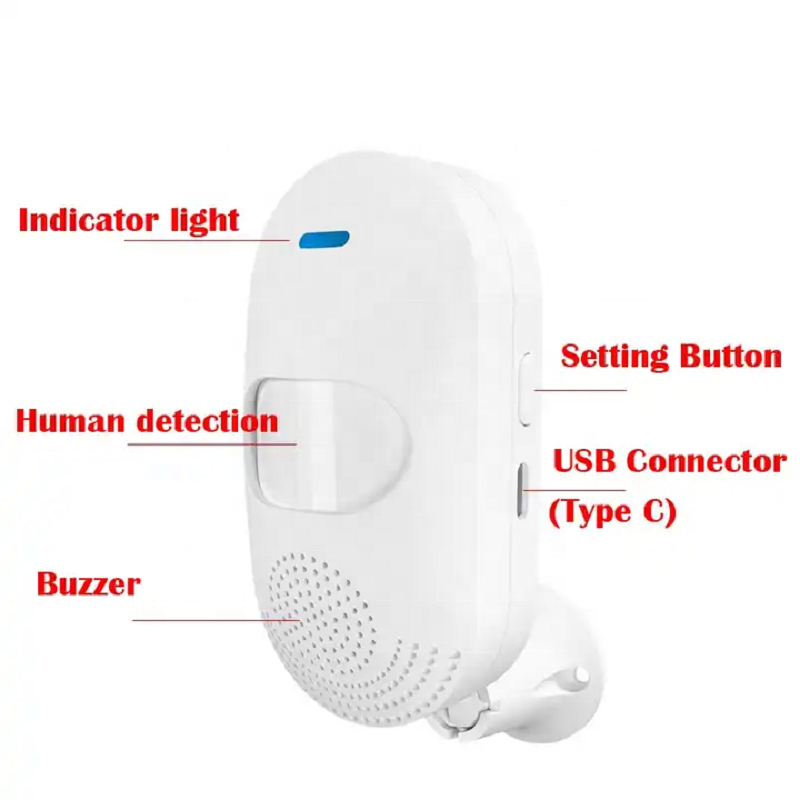 Wifi Tuya App Anti Intrusion Home Indoor Security System Wireless Infrared Motion Sensor Alarm Detector Infrared Sensor Alarm