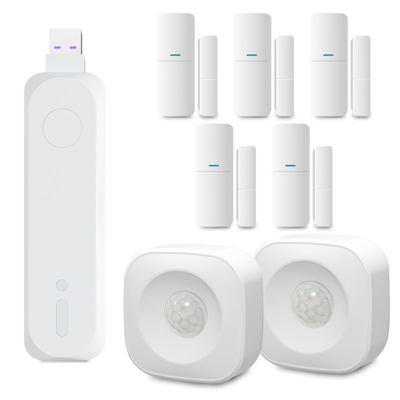 tuya smart life rf433 security alarm system smart house work with google home