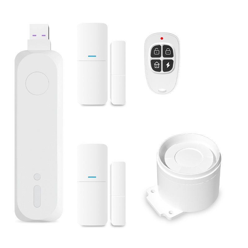 tuya smart life rf433 security alarm system smart house work with google home