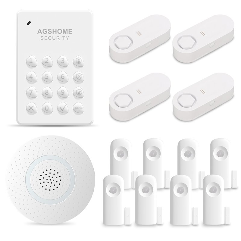 tuya smart life rf433 security alarm system smart house work with google home