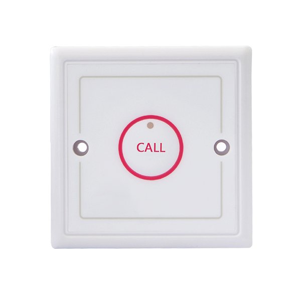 OEM ABS Waterproof Economy Convenient Wireless Long Range Alarm System Wall-Mount Call Button Stand Alone Instant Call Device