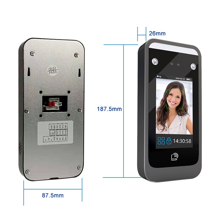 Biometric Door Time Attendance Management Face Clock Access Control Product