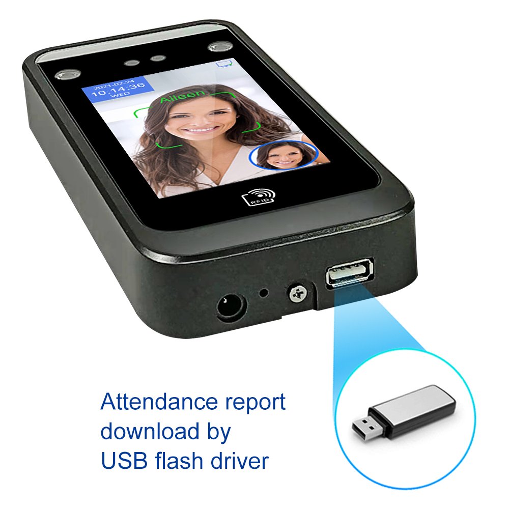 Biometric Door Time Attendance Management Face Clock Access Control Product