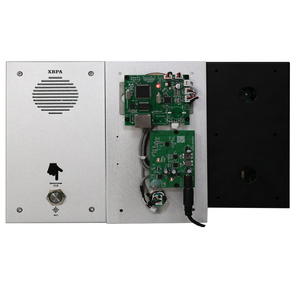 TCP/IP/SIP protocol Lan internal intercom system VOIP Phone broadcast intercom and play functions