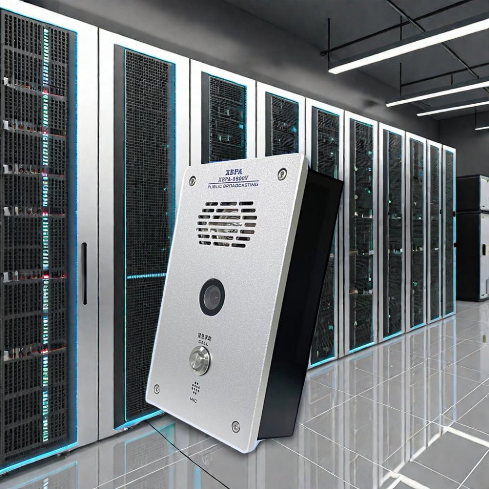 TCP/IP/SIP protocol Lan internal intercom system VOIP Phone broadcast intercom and play functions