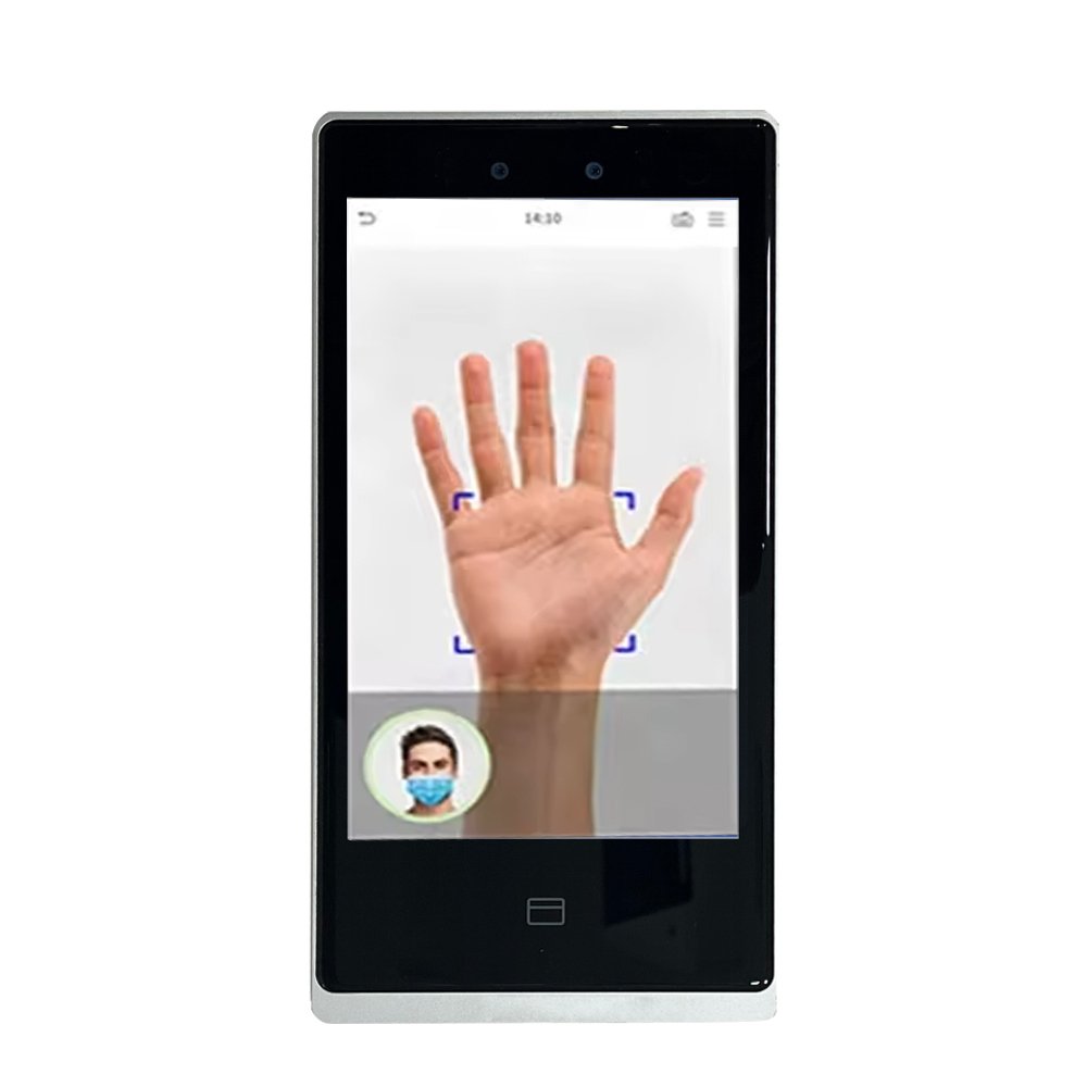 8 Inch Intelligent Security Access Control System Palm Recognition Face Fingerprint Rfid Card Biometric Access Control Factory