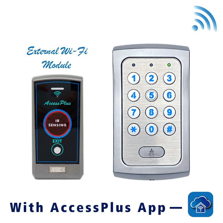 Smart Home Security Burglar Alarm Wifi Alarm System Security Control Keypad Wireless Home Business Blue LED 2 NC/NO Relay CN;GUA