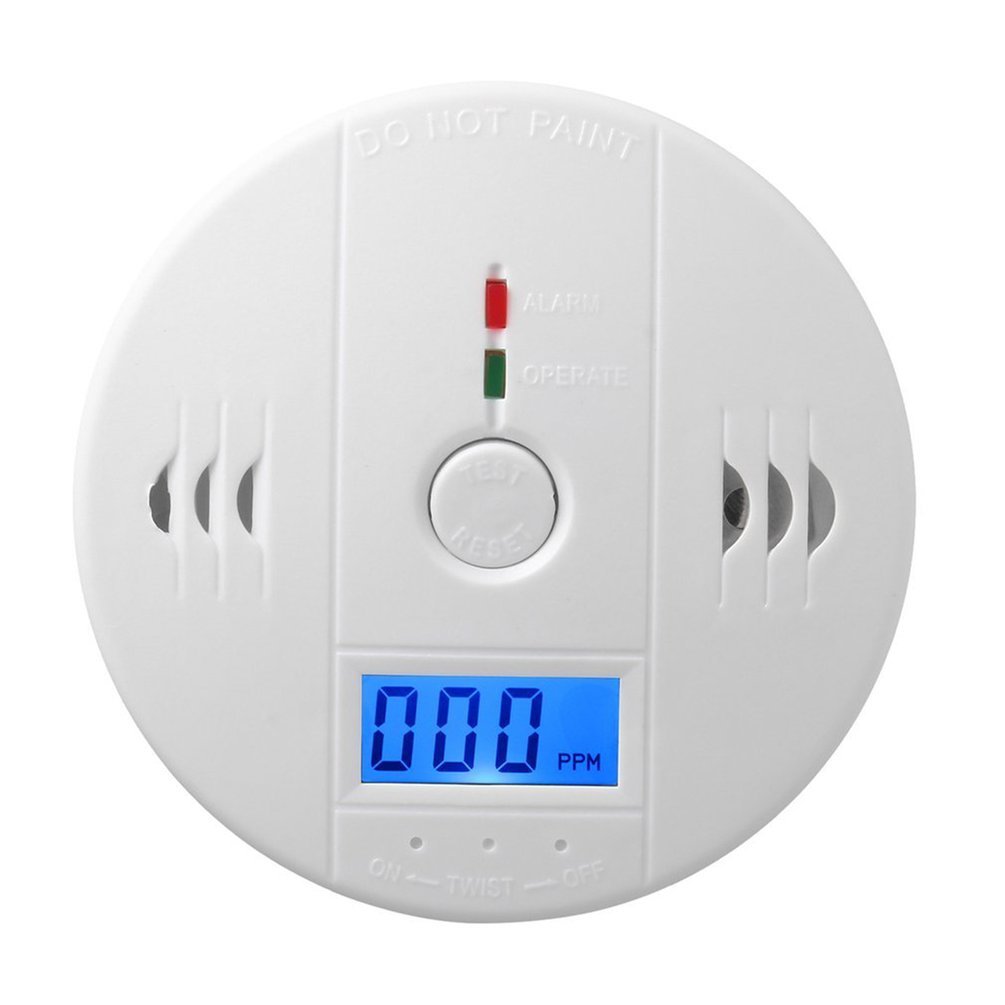 Profession Home Safety CO Carbon Monoxide Poisoning Smoke Gas Sensor Warning Alarm Detector LCD Displayer Kitchen alarm system