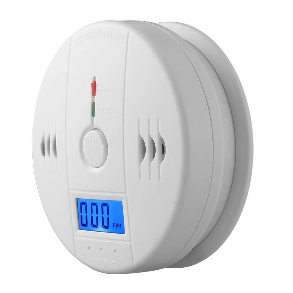 Profession Home Safety CO Carbon Monoxide Poisoning Smoke Gas Sensor Warning Alarm Detector LCD Displayer Kitchen alarm system