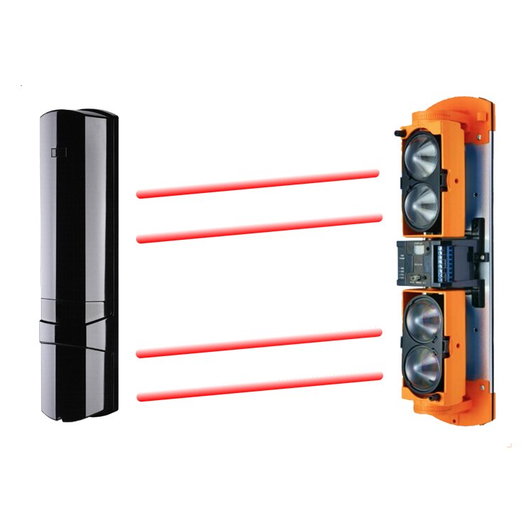Amazing Deal on Genuine Quality High Detection Range Outdoor Triple IR Beam Detector with Receiver/Transmitter Head