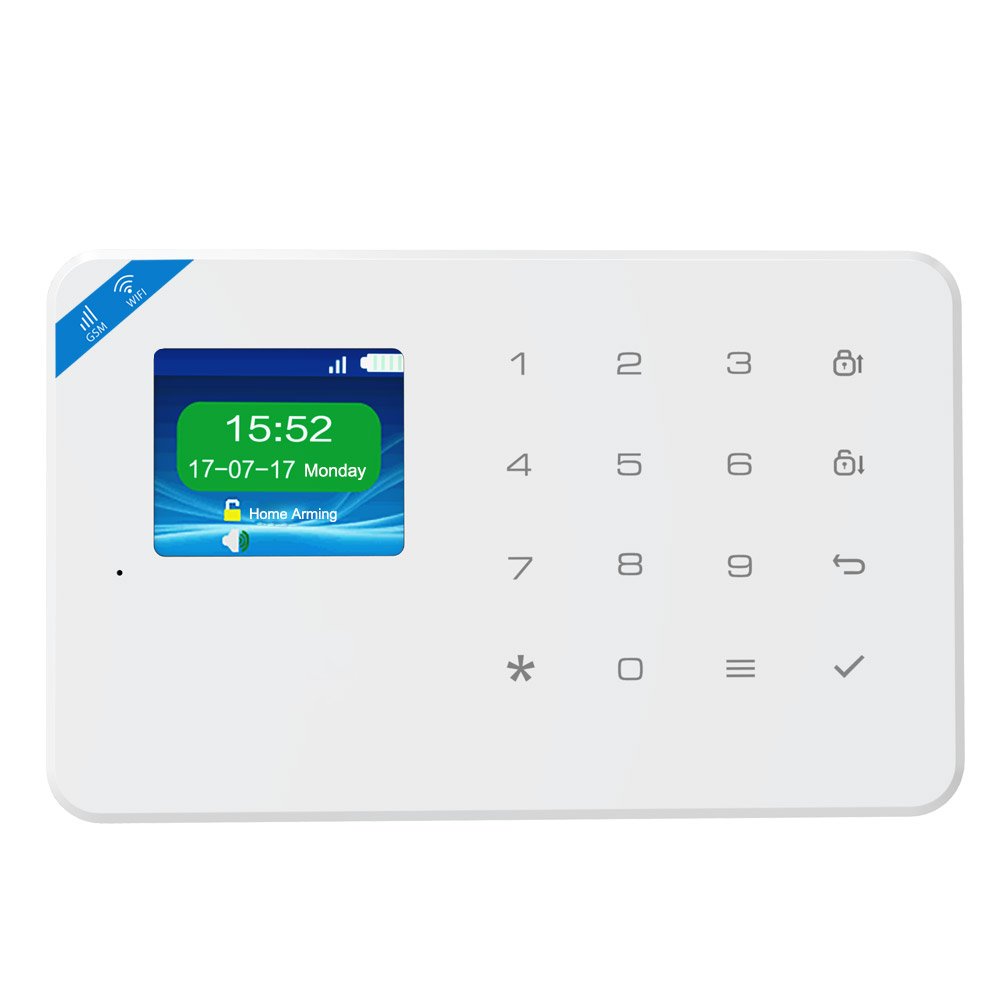 2024 Tuya Home 6 Languages Wireless 4G Smart Siren Alarm Burglar Alarm System Kit with Solar Strobe Siren