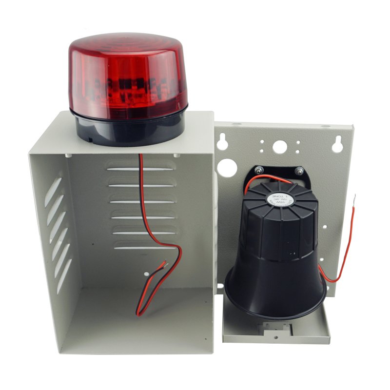 Waterproof Strobe alarm Siren Alarm Outdoor Flashing Speaker for burglar alarm system