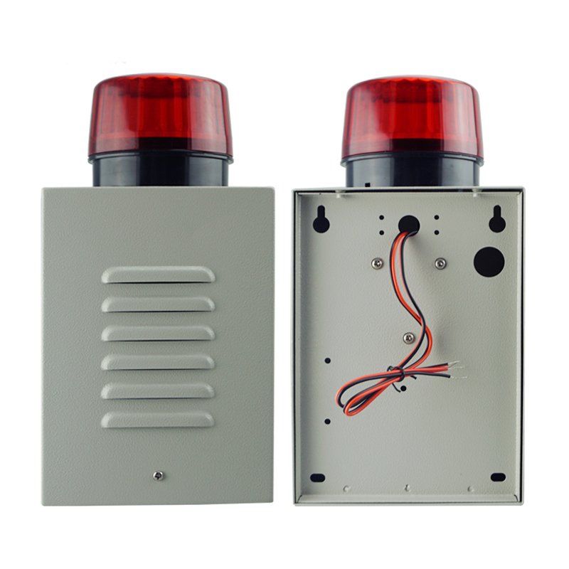 Waterproof Strobe alarm Siren Alarm Outdoor Flashing Speaker for burglar alarm system