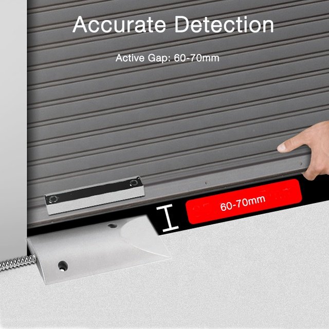Surface Mounted Roller Shutter Normally Closed Magnetic Contact Door Sensor with OKI Reed Switch