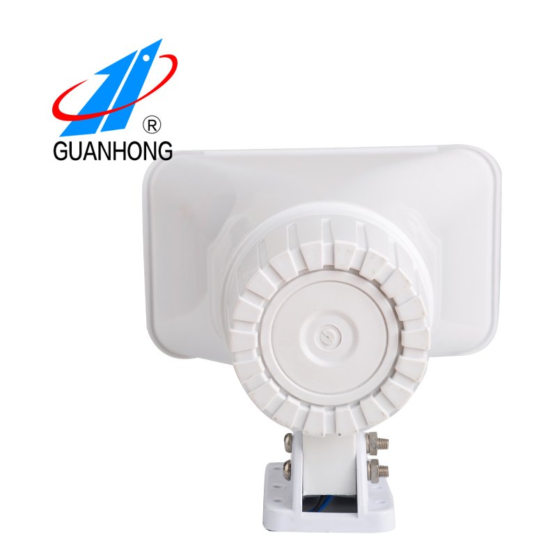 Electronic Alarm Siren Horn 120dB Indoor/Outdoor Security Siren DC 12V for Home Security System