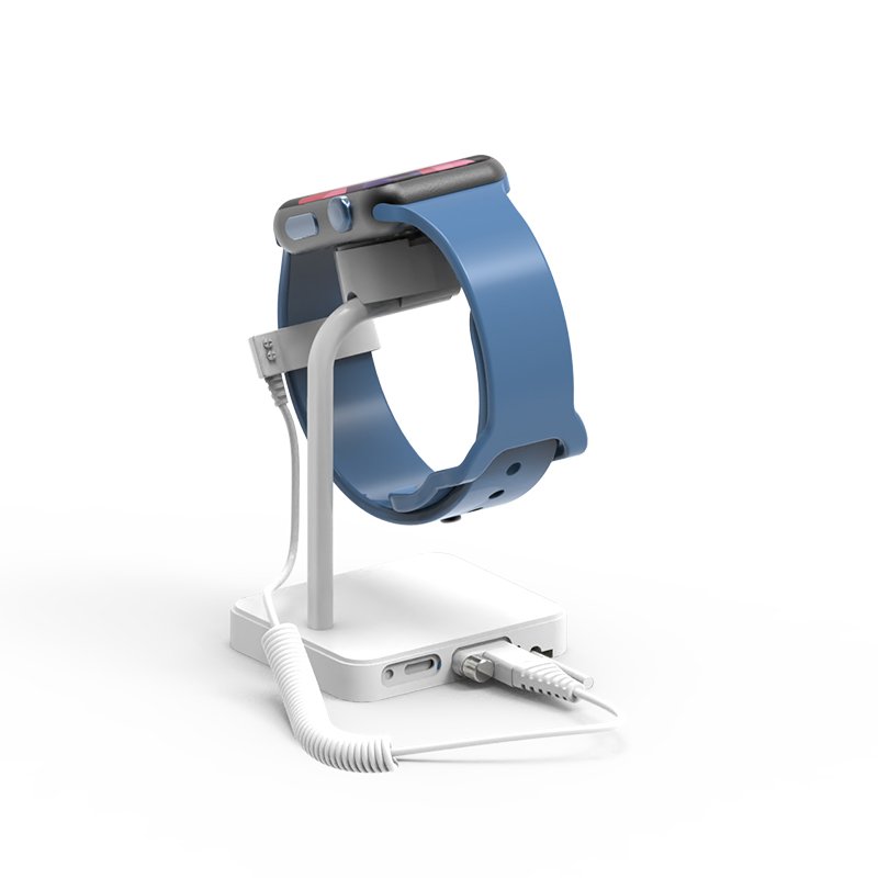 2023 New Security Display Alarm System For Apple Smart Watch with Wireless Charging