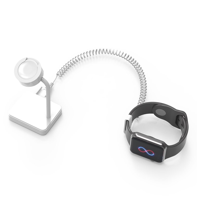 2023 New Security Display Alarm System For Apple Smart Watch with Wireless Charging