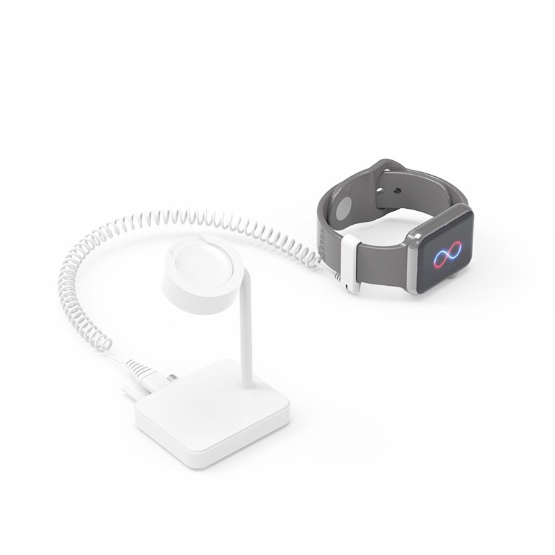 2023 New Security Display Alarm System For Apple Smart Watch with Wireless Charging