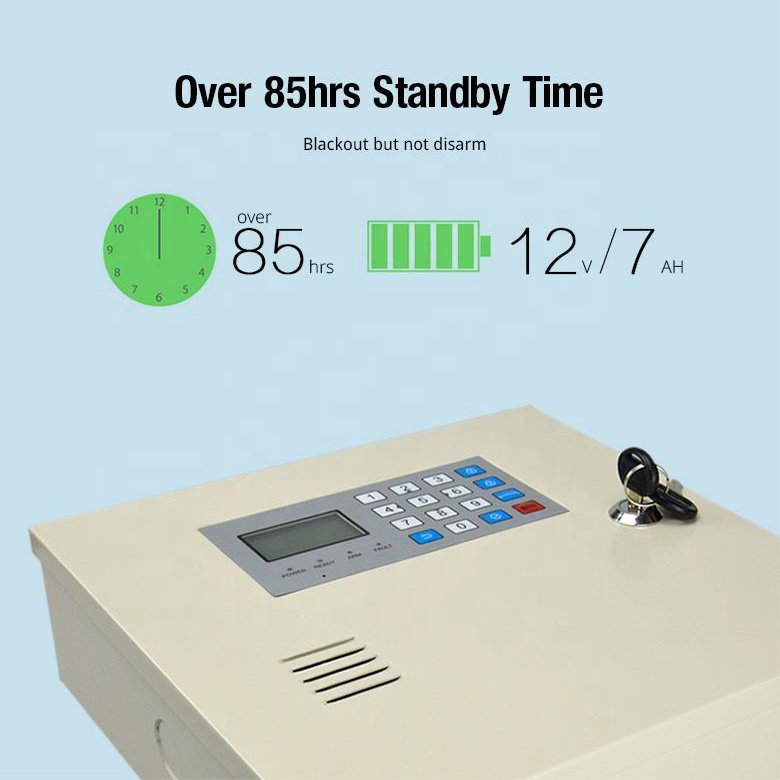 Hot Sale Home Security Wireless Solar Outdoor Waterproof Siren with Horn and Strobe for Home Factory Store Security Alarm System