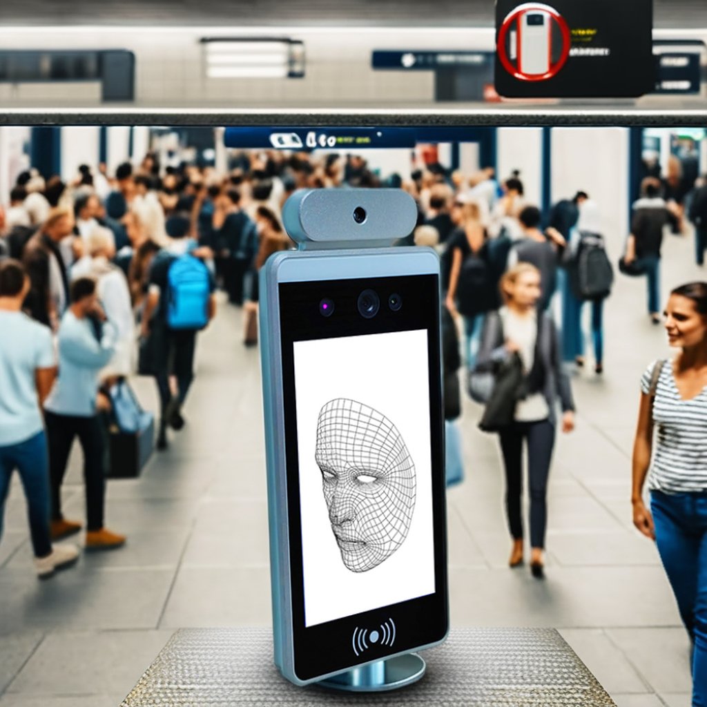 Face Recognition Time Attendance System with Palm Vein Scanner Access Control Terminal