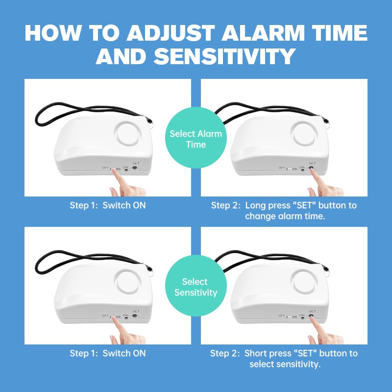 Door Alarm System With Siren,Window Door Entry Alarm,Home Security Motion Alarm Sensor