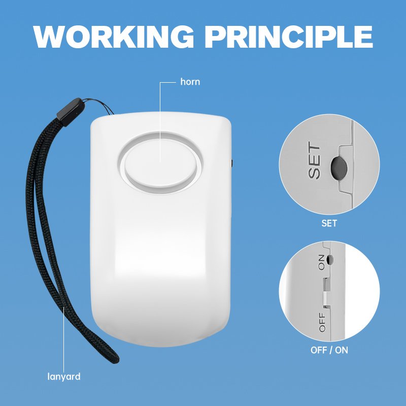 Door Alarm System With Siren,Window Door Entry Alarm,Home Security Motion Alarm Sensor
