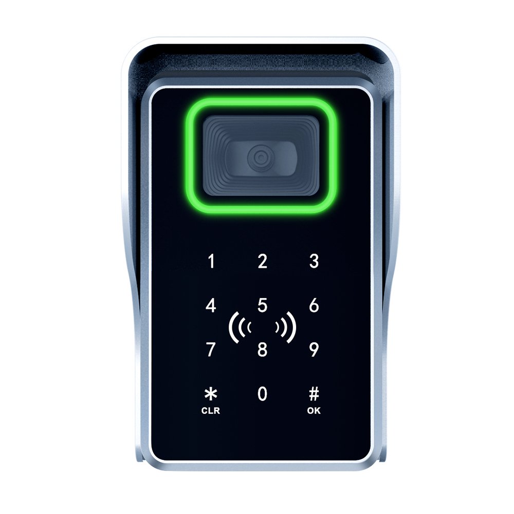 Ethernet smart QR code scanner remotely controlled APP access control system Q330