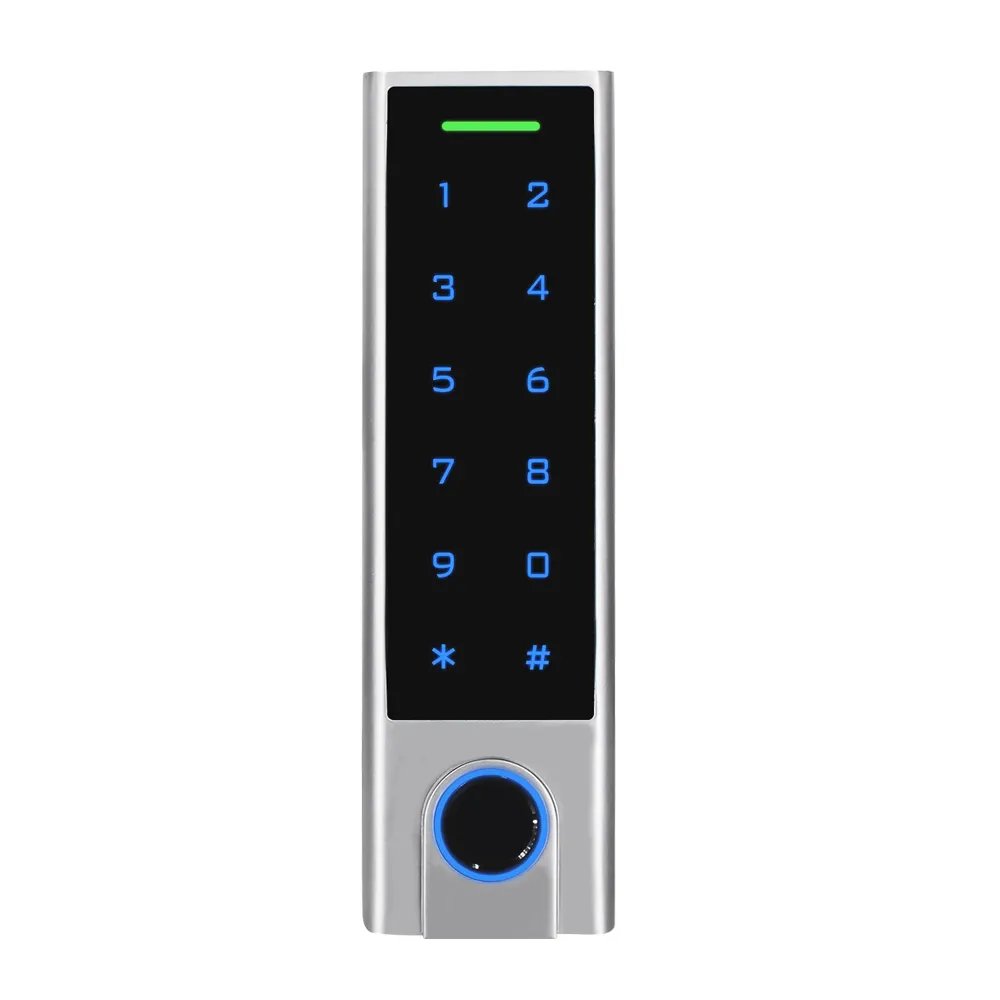 High QualityIP66 Waterproof Metal Touch Keypad Standalone Fingerprint Digital Keypad Access Control with 125KHz EM Card Reader