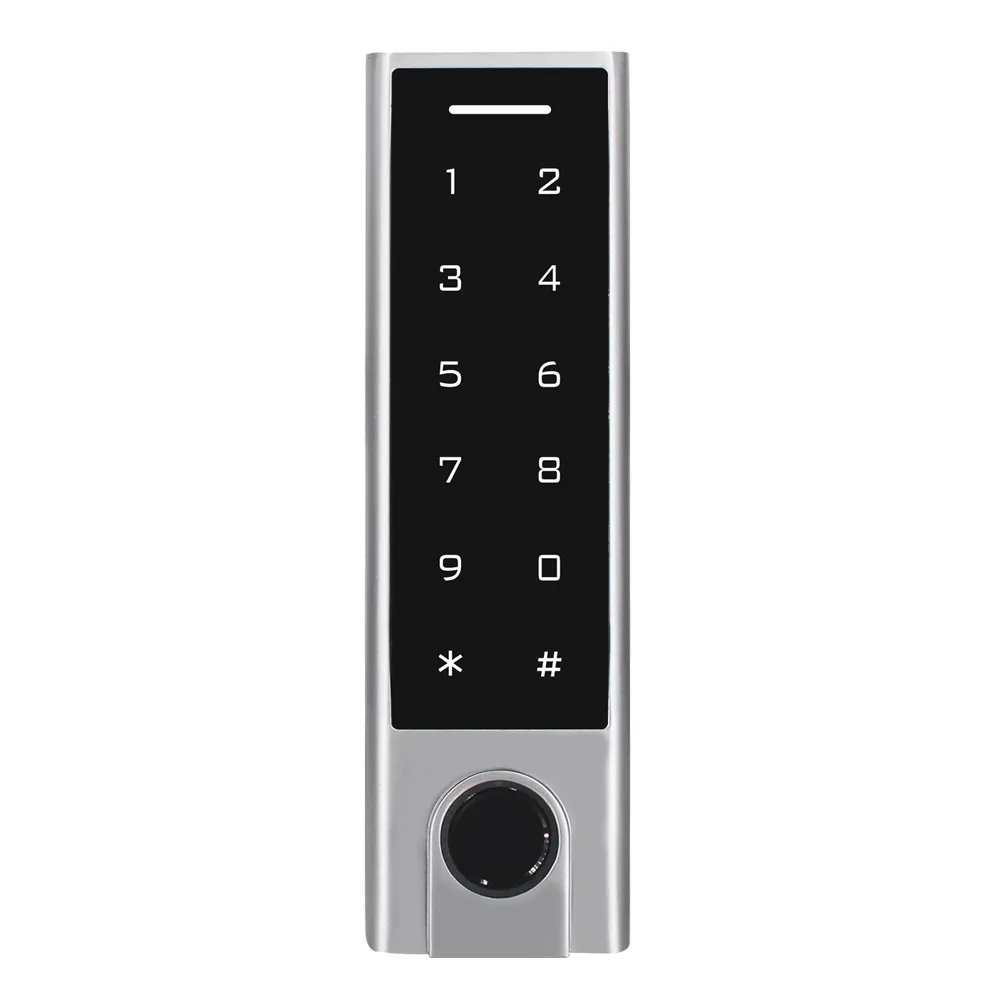 High QualityIP66 Waterproof Metal Touch Keypad Standalone Fingerprint Digital Keypad Access Control with 125KHz EM Card Reader
