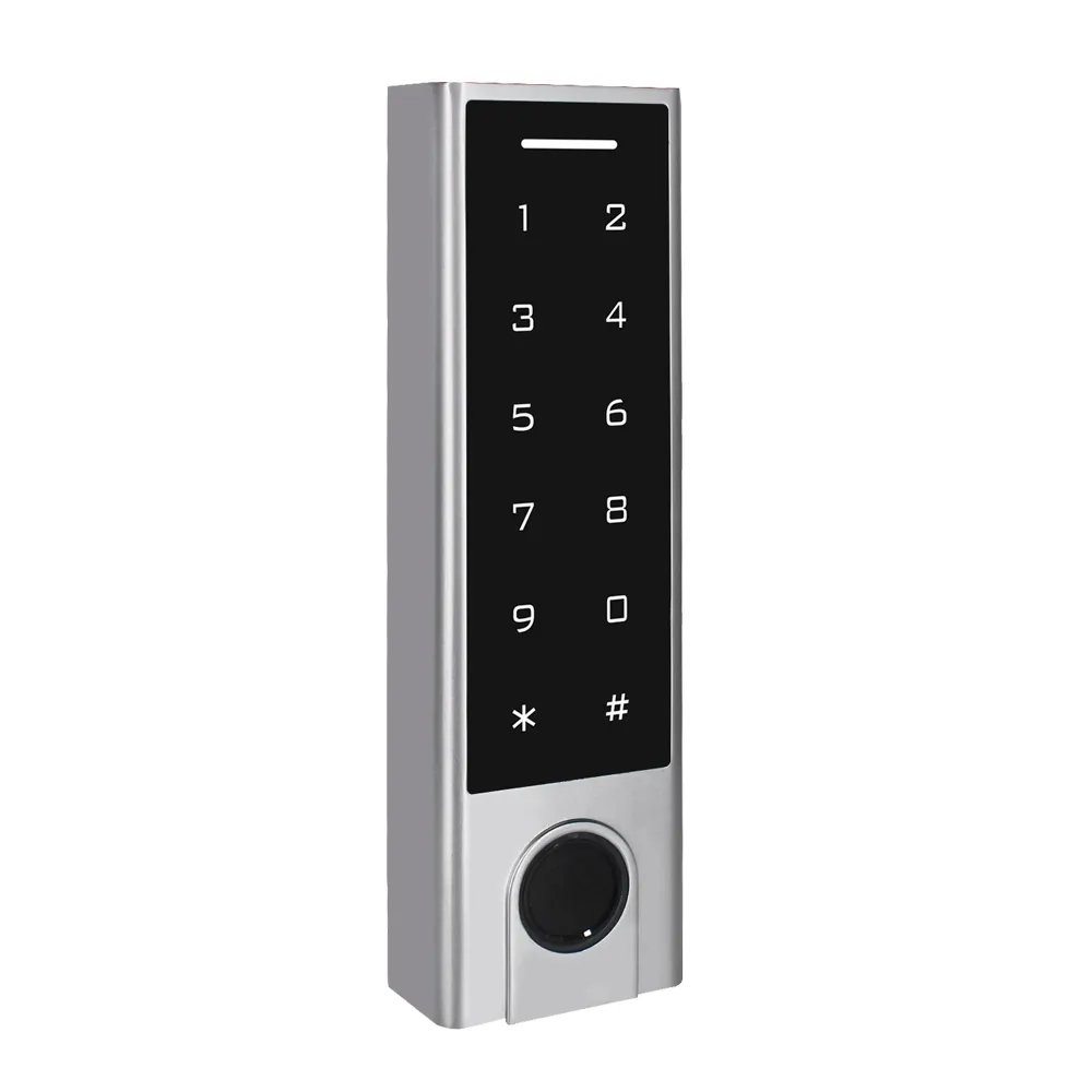 High QualityIP66 Waterproof Metal Touch Keypad Standalone Fingerprint Digital Keypad Access Control with 125KHz EM Card Reader