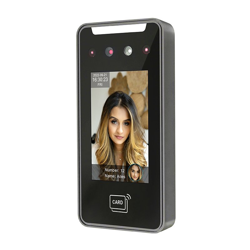 TIMY Dynamic AI Face Recognition Time Attendance Machine with WiFi TCP/IP Web Software Biometric Machine for Door Access System