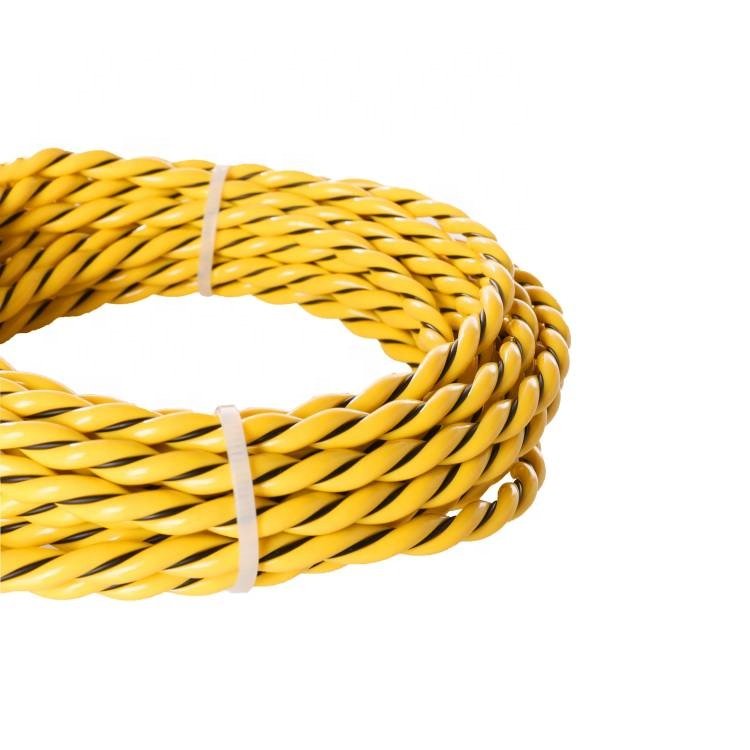 2 Wire Water Leak Detect Alarm System Sensing Cable Liquid Leakage Detection Systems High Sensitivity