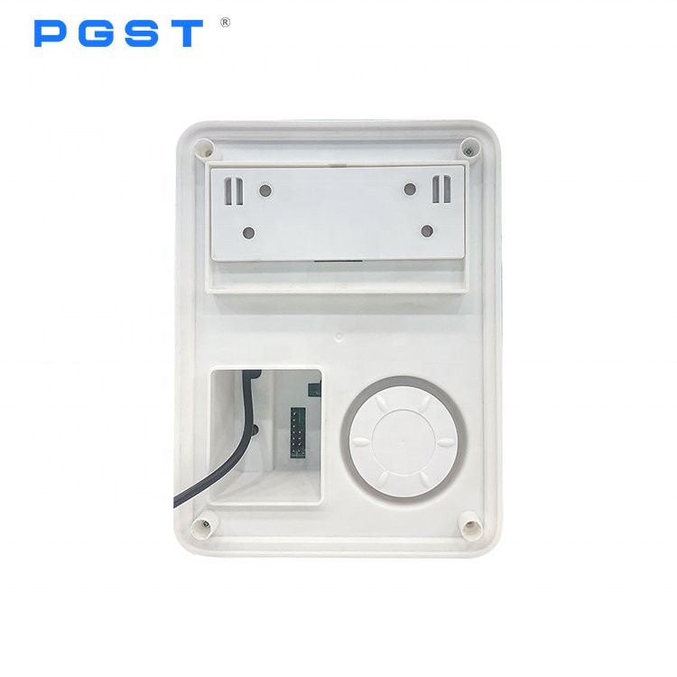 PGST Outdoor Alarm Host With DC Input Waterproof Security System Wireless Solar Strobe Siren for WiFi GSM Smart Home Alarm