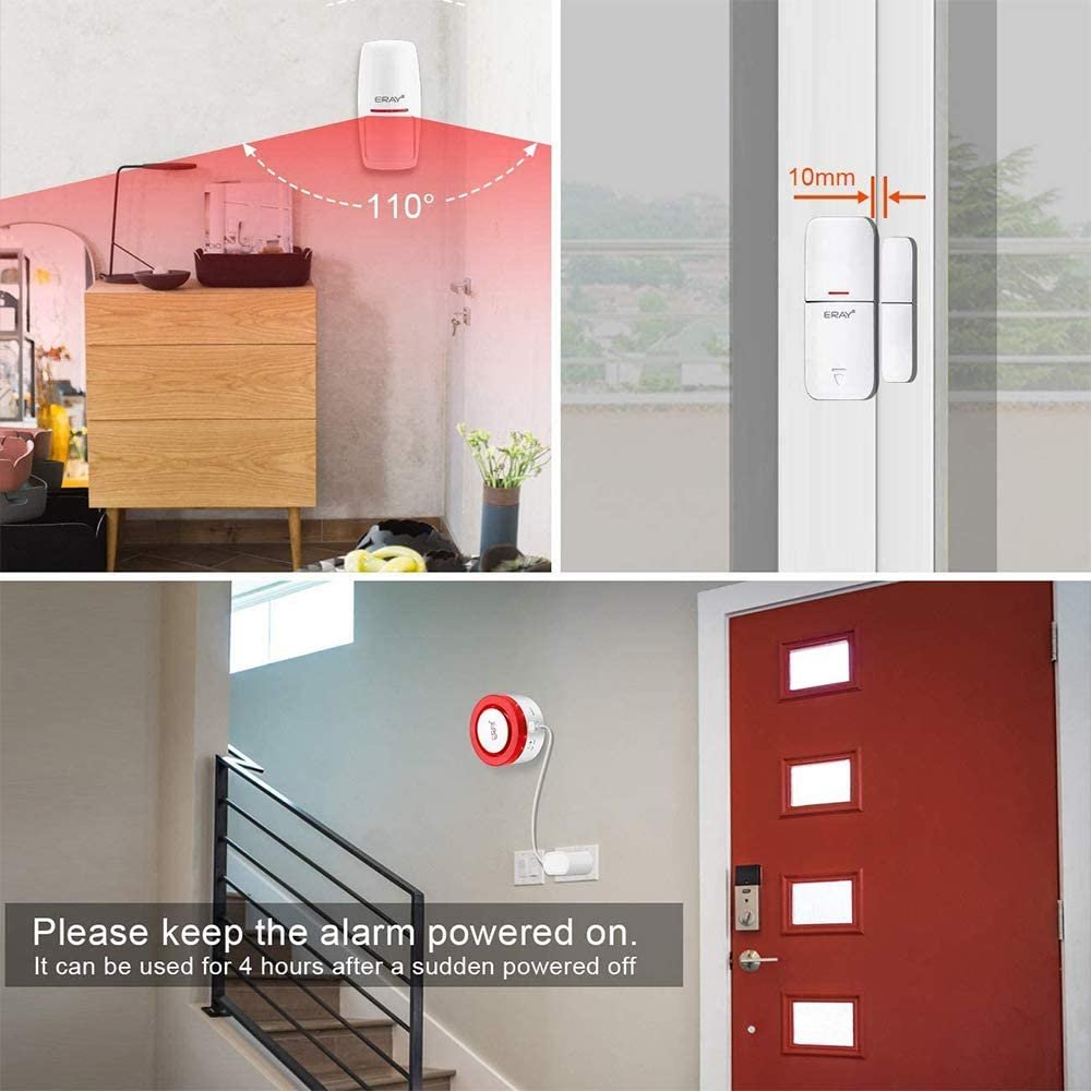 Tuya Home Security Alarm System Wireless Intelligent Gsm House Home Security Alarm System