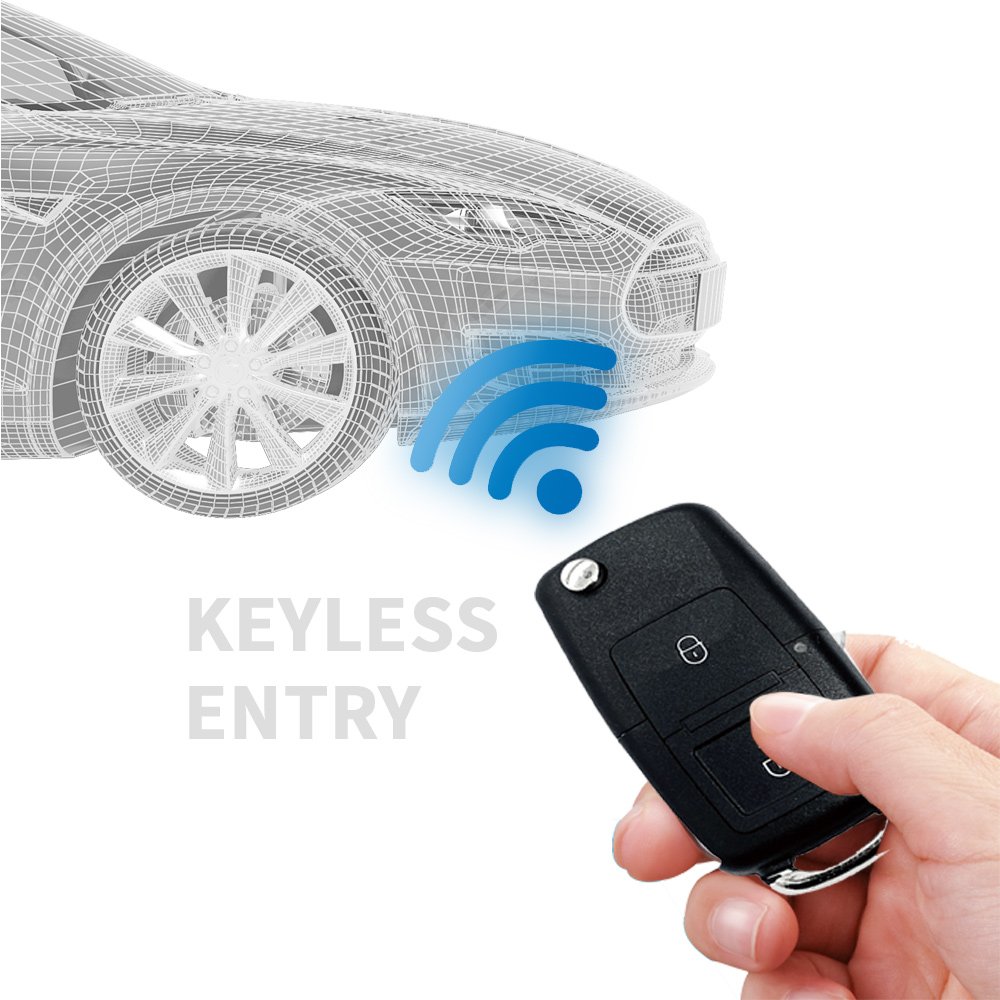 Hot Selling Africa Market Car Alarm System Pke Passive Keyless Entry Lock/unlock Trunk Release 433mhz Keyless Entry System